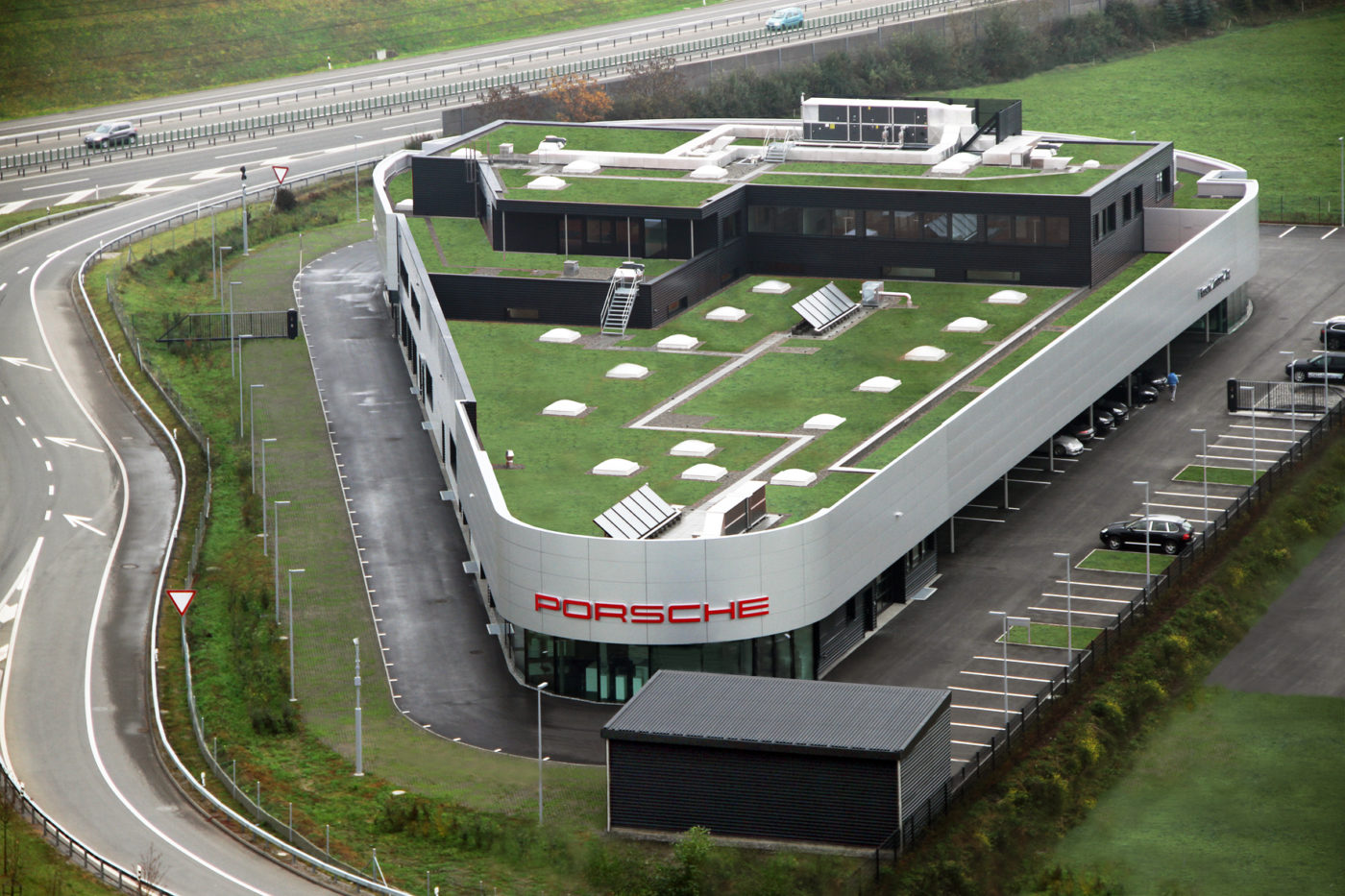 Neubau Porsche Zentrum, Rotkreuz